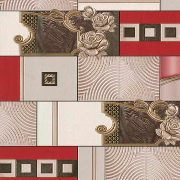 Обои из вспененного винила Славянские обои Expromt Бегония 5674-13 0,53x10,05 м 