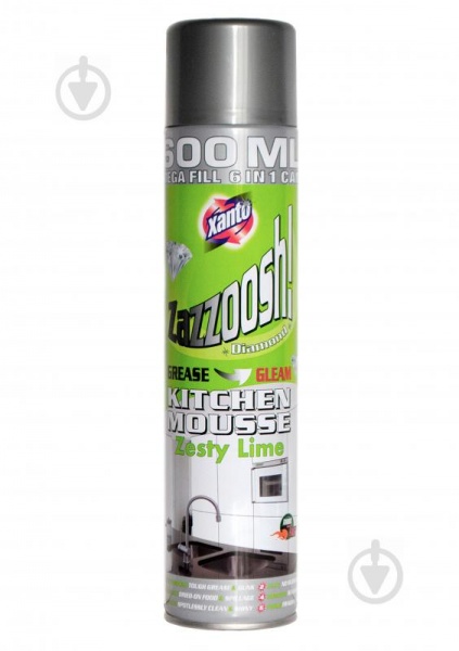 Пена XANTO для чистки кухонных поверхностей Лимон 0,5 л