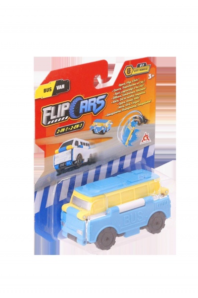 Машинка-трансформер Flip Cars Автобус та мікроавтобус EU463875-11