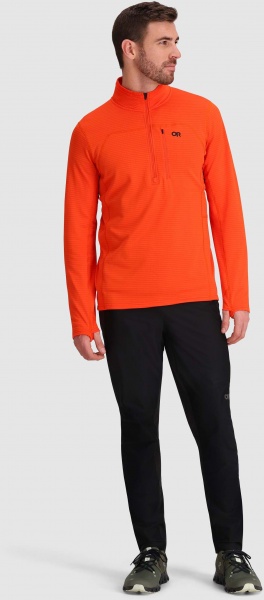 Джемпер Outdoor Research MEN'S VIGOR GRID FLEECE HALF ZIP 300501-2448 р.S помаранчевий
