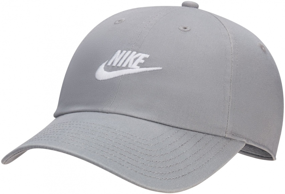 Кепка Nike U NK CLUB CAP U CB FUT WSH L FB5368-073 р.S-M серый