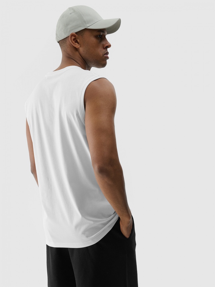 Футболка 4F SLEEVELESS M125 р.L белый