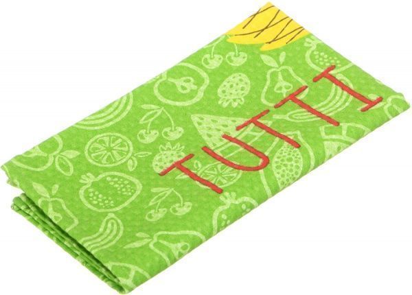 Полотенце вафельное Funny fruit 45x60 см салатовый 