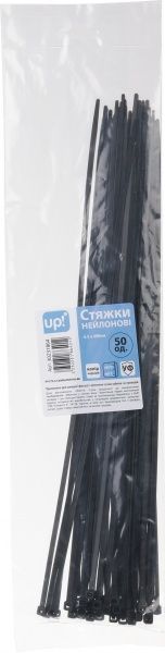 Стяжка кабельная Другое 4.5x400 мм 50 шт. черный 