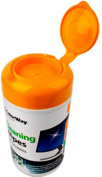 Салфетки чистящие ColorWay для LCD и TFT 100 шт (CW-1071/CW-1071) 