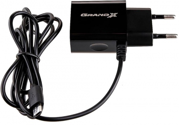 Зарядное устройство Grand-X CH-35B + micro USB 
