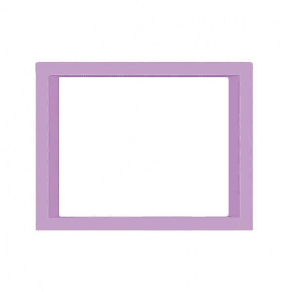 Вставка декоративная Mono Larissa универсальная розовый 103-001200-153