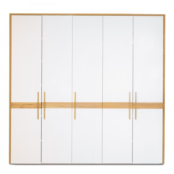 Шафа Embawood Моне білий/дуб сонома 