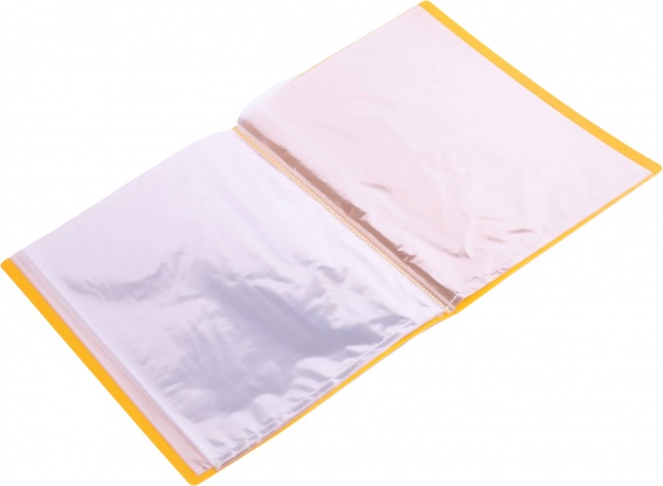 Папка А4 с 40 файлами желтый UP! (Underprice)