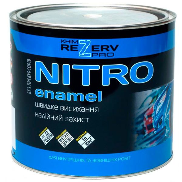 Нітроемаль Khimrezerv PRO НЦ-132П синій глянець 2кг