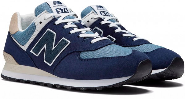 Кроссовки New Balance TEXTILE ML574RE2 р.44 темно-синий