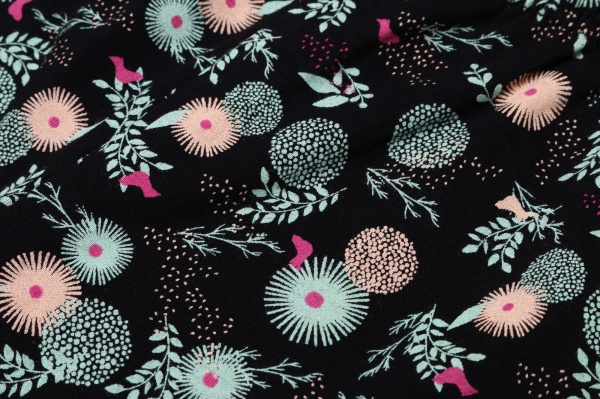 Піжама дитяча для дівчаток KOSTA 1434-2 р.158-164 чорний 