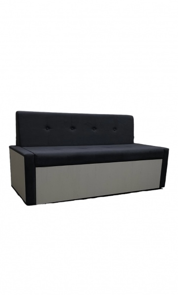 Диван кухонный Титан 1560х645/1170х820 мм дуб крафт белый / синий 