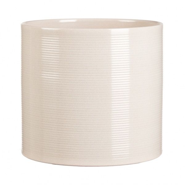 Кашпо керамічне Scheurich Inspiration круглий 1,52л кремовий 