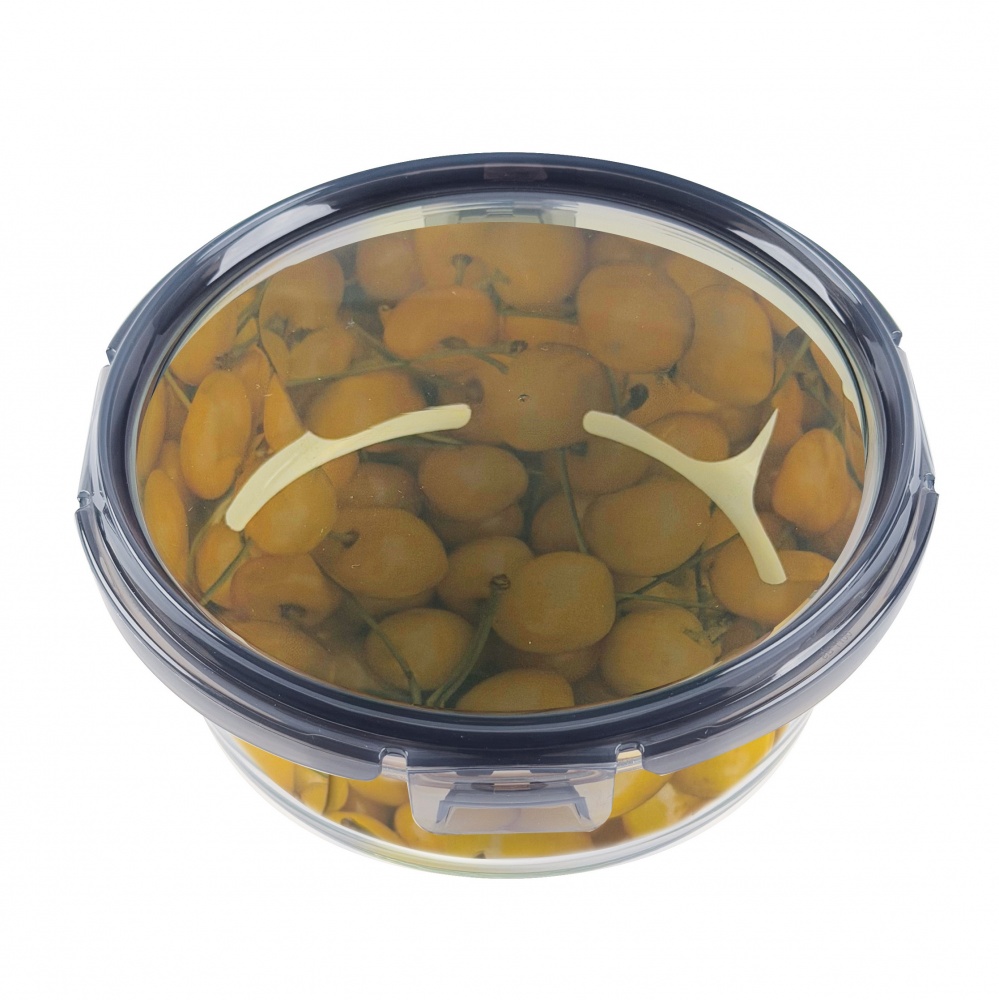 Контейнер с крышкой Krauff Artglas 1300 мл 29-298-065