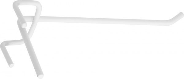 Крючок на сетку одинарный КО 150/60-01 10 шт. белый