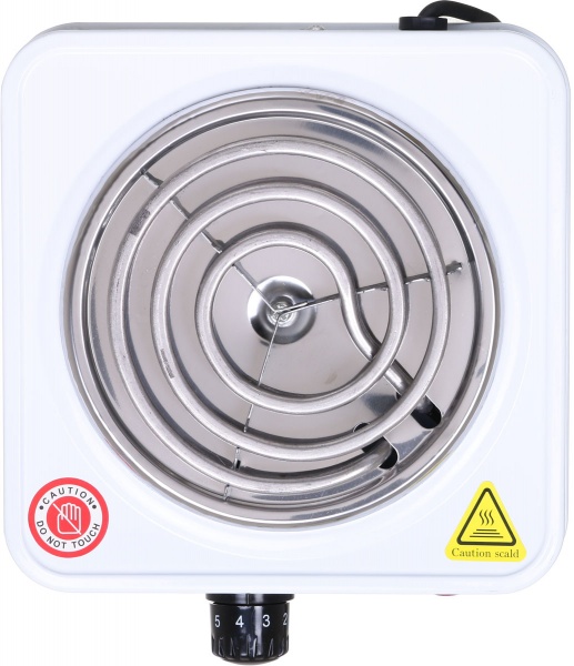 Плита электрическая настольная UP! (Underprice) UPWLI-1S-1,0-W белый 