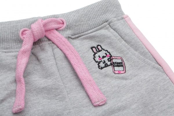 Штани дитячі 5.10.15. 3M3914 р.98 сірий меланж 