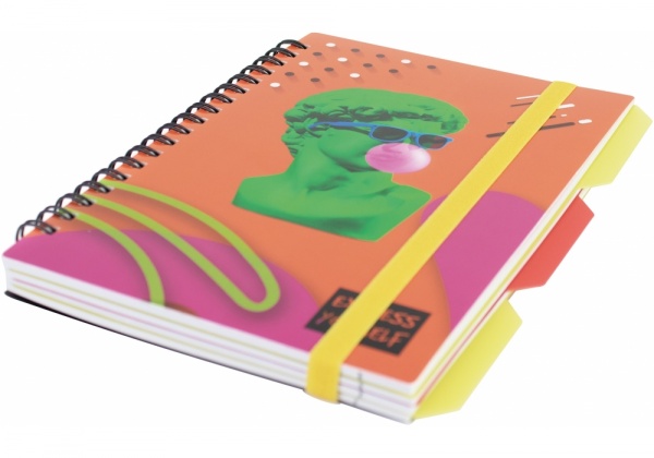 Блокнот ExpressOrange B6 100 лист. клетка O20358-15 Optima