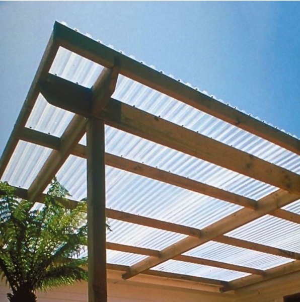 Шифер ELYPLAST 10x1,5м x 0,6мм хвиля прозорий