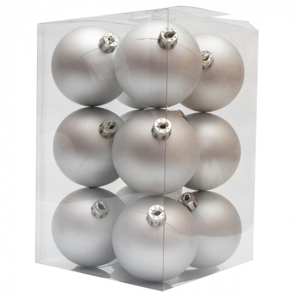 Набір ялинкових куль Девілон 251062 d60 мм 12 шт./уп. 