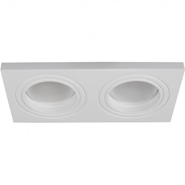 Светильник точечный Точка Света G5.3 белый СВБ 18У9 106 AL S-2 УХЛ4 2xG5.