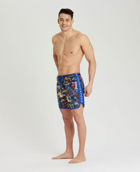 Шорти Arena ICONS BEACH BOXER 005101-880 р. M різнокольоровий