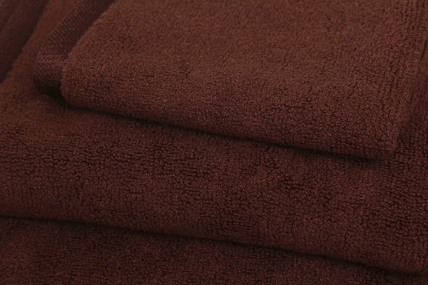 Полотенце махровое Glossy 50x90 см коричневый Texpol 