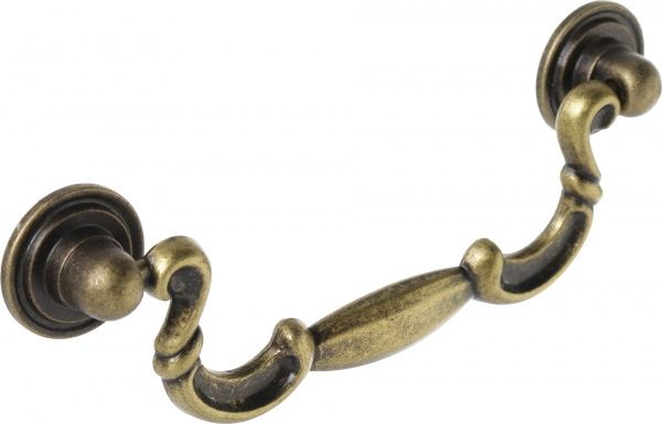 Меблева ручка D-010 OAE 96 мм антична бронза DC 80856