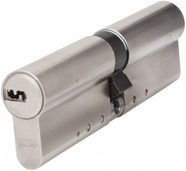 Цилиндр Abus D15 40x40 ключ-ключ 80 мм матовый никель