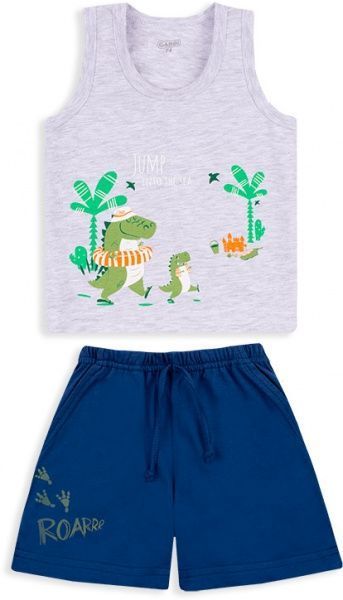 Костюм GABBI KS-20-13-3 Технозавр р.80 сірий 12087 