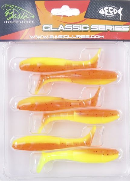Приманка рыболовная Basic Lures CLASSIC SHAD 3 75 мм 5 шт. 982 силиконовая