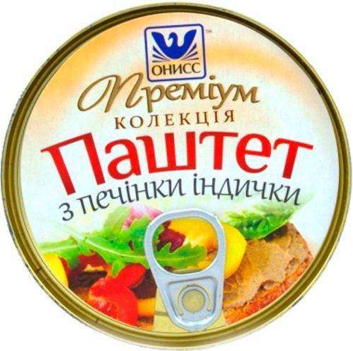 Паштет Онисс из печени индейки 175 г