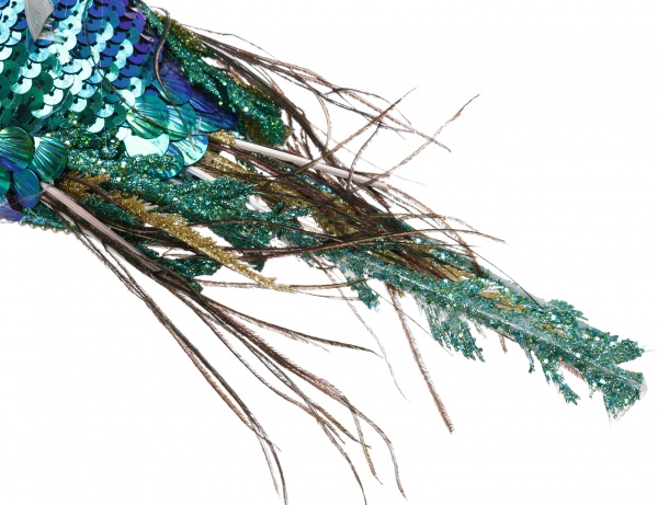 Декорация новогодняя Попугай синий 25х9 см EPI-7040SW19605 