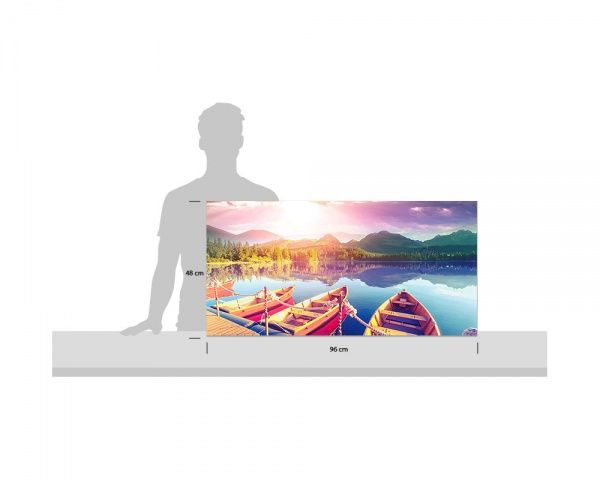 Репродукция Тихое море 96x48 см 