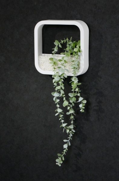 Декор настінний Nature квадратний 22,3x22,3 см білий 