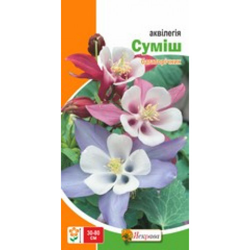 Семена Яскрава аквилегия смесь