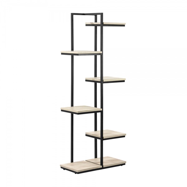 Підставка для квітів Водоспад 63х32,5x164 см чорний 