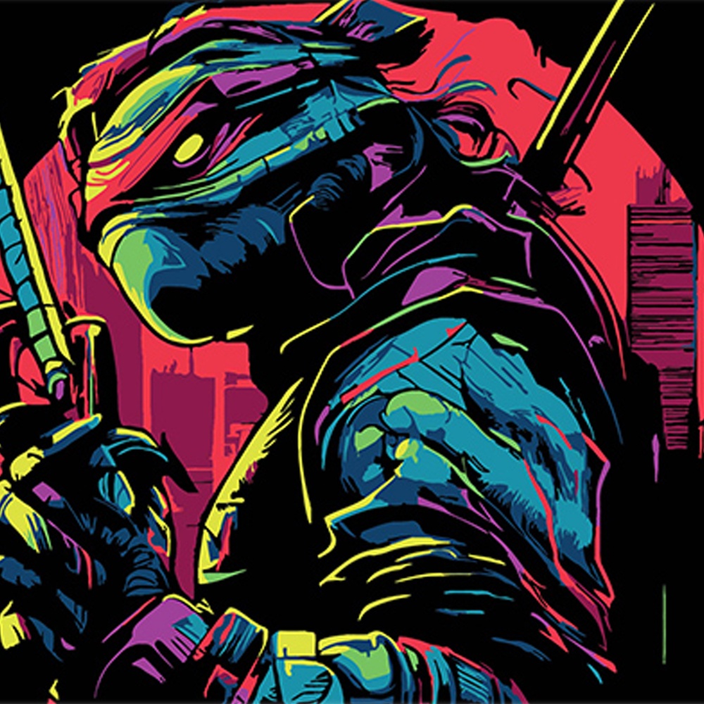 Набор для росписи по номерам Strateg на черном фоне в ассортименте 30х40 см