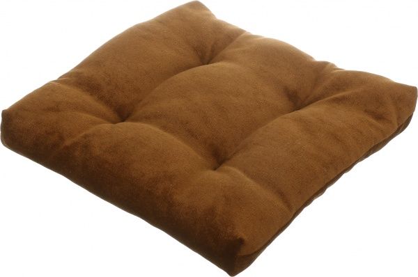 Подушка Indigo стеганная Color mini comfort 35х35х5 см 338 коричневый