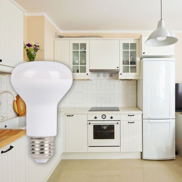 Лампа светодиодная LightMaster LB-663 2 шт./уп. 9 Вт R63 матовая E27 220 В 2700 К 