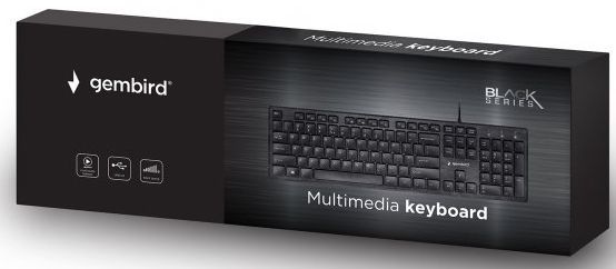 Клавіатура Gembird (KB-MCH-03-RU) black 