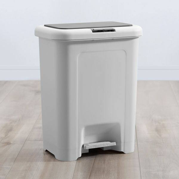 Ведро MVM BIN-03 серый 18 л серый BIN-03 18L Grey