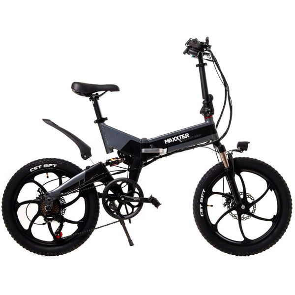 Електровелосипед Maxxter RUFFER MAX (black-gray) RUFFER MAX (black-gray)
