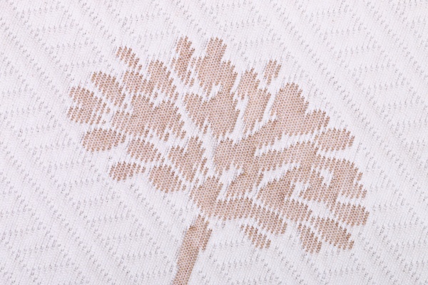 Покрывало Nazare 230x260 см La Nuit бежевый с рисунком 