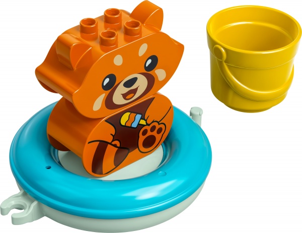Конструктор LEGO DUPLO Веселе купання: Плаваюча червона панда 10964
