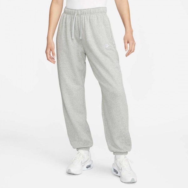 Брюки Nike CLUB FLC MR PANT OS DQ5800-063 р. M серый