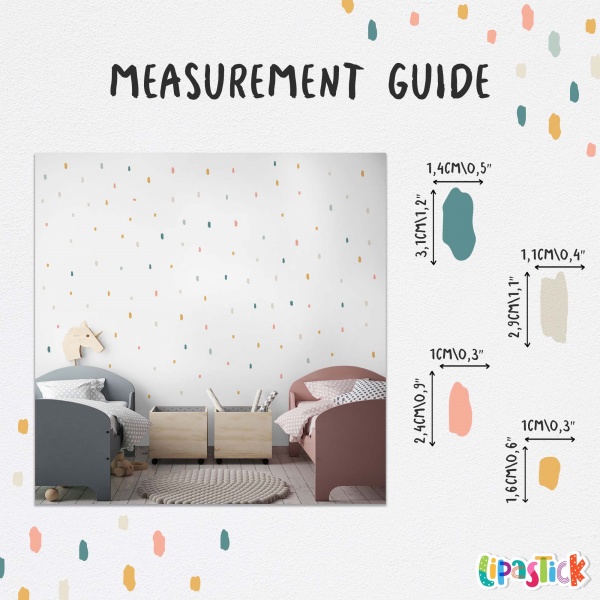 Стикеры-паттерны Lipastick Blots 120х20 см 7010620222