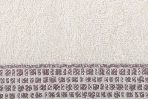 Набір рушників Jazz 2 шт. кремово-фіолетовий Homeline 