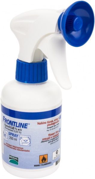 Засіб Frontline Merial від бліх та кліщів 250 мл 25466